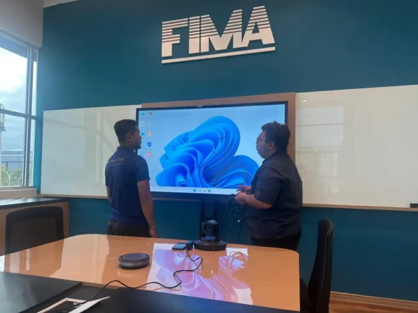 Smartboard ARV100-75 Revolutionizes Collaboration at FIMA BULKING SERVICES BERHAD