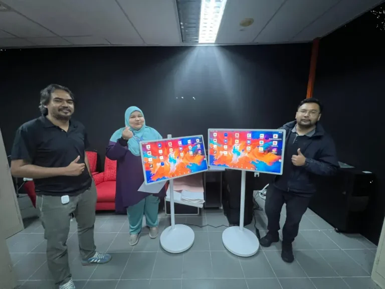 Arvia Flip Touch installation at German-Malaysian Institute