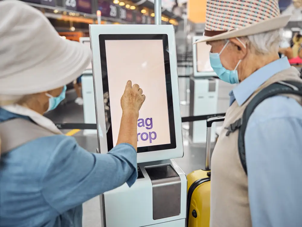 interactive self service kiosk arvia