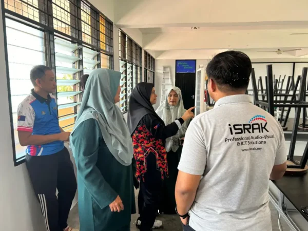 Smartboard technology at SMK Dato Onn Johor