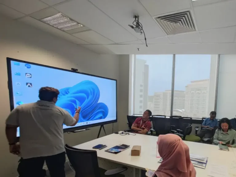 Smartboard ARV300-86 installation for JMG by Ar Rifqi