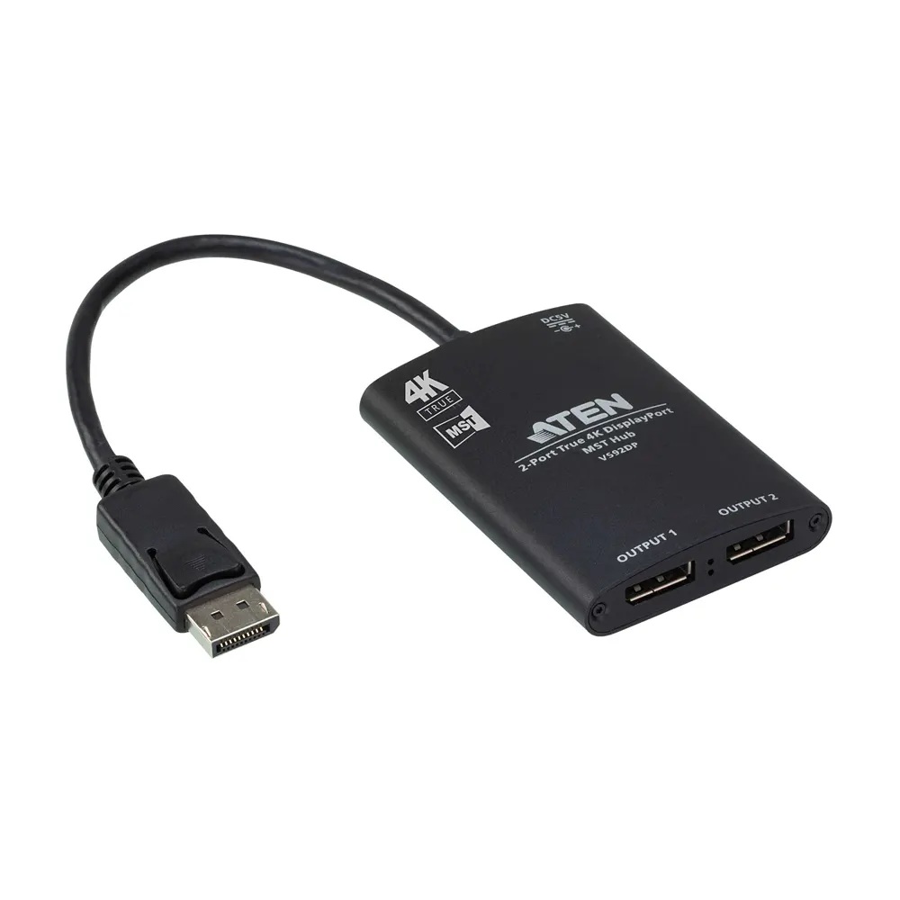 2-Port True 4K HDMI Splitter - VS82H, ATEN Video Splitters